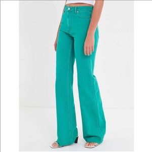 Urban Outfitters BDG Green Flare Pants
